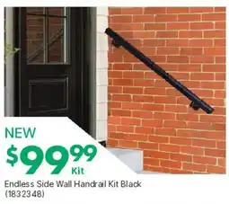 Kent Endless Side Wall Handrail Kit Black offer