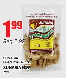Btrust Supermarket SUNASIA Fried Pork Rinds offer