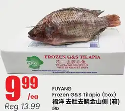 Btrust Supermarket FUYANG G&S Tilapia (box) offer