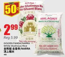 Btrust Supermarket GOLDEN PANDA/NARRA White Glutinous Rice offer