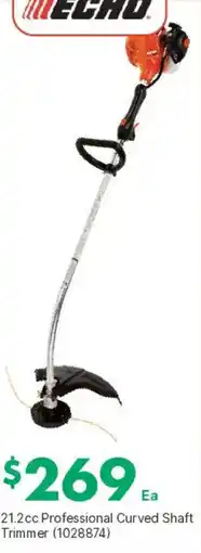 Kent 21.2cc Professional Curved Shaft Trimmer offer
