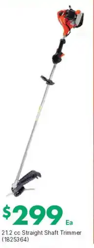 Kent 21.2 cc Straight Shaft Trimmer offer