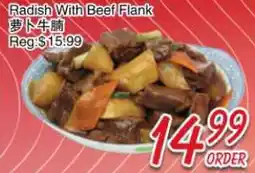 Foody Mart Radish With Beef Flank offer