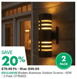 Kent Modern Aluminum Outdoor Sconce offer