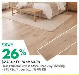Kent Palmera Sunrise Stone Core Vinyl Flooring offer