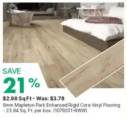 Kent Mapleton Park Enhanced Rigid Core Vinyl Flooring offer