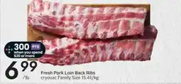 Sobeys Fresh Pork Loin Back Ribs offer