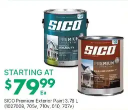 Kent Sico Premium Exterior Paint offer