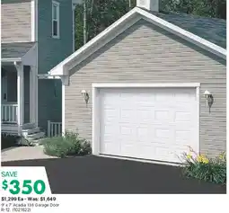 Kent Acadia 138 Garage Door offer