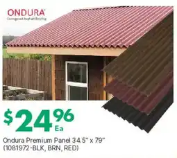 Kent Ondura Premium Panel offer