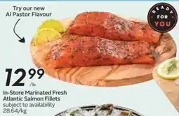 Sobeys In-Store Marinated Fresh Atlantic Salmon Fillets offer