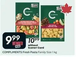 Sobeys COMPLIMENTS Fresh Pasta offer