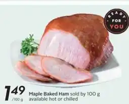 Sobeys Maple Baked Ham offer