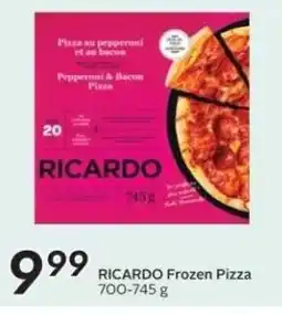 Sobeys RICARDO Frozen Pizza offer