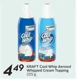 Sobeys KRAFT Cool Whip Aerosol Whipped Cream Topping offer