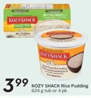 Sobeys KOZY SHACK Rice Pudding offer