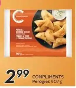 Sobeys COMPLIMENTS Perogies offer
