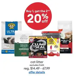 Petsmart Cat Litter offer