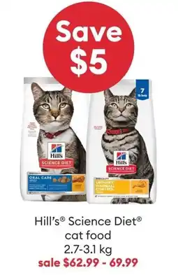 Petsmart Hill's Sciance Diet Cat Food offer