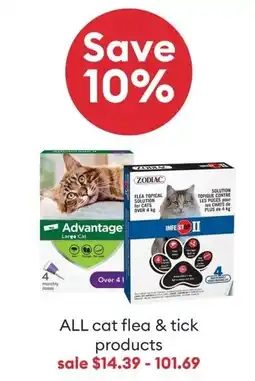 Petsmart All Cat & Tick Products offer