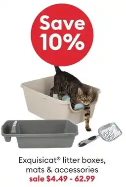 Petsmart Exquisicat Litter Boxes, Mats & Accessories offer