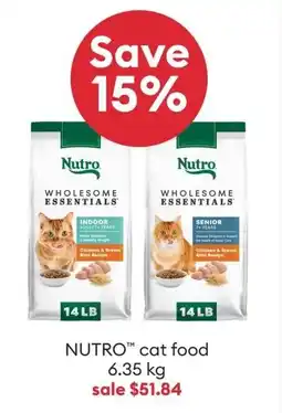 Petsmart Nutro Cat Food offer