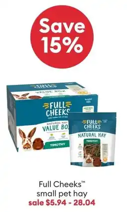 Petsmart Full Cheeks Small Pet Hay offer