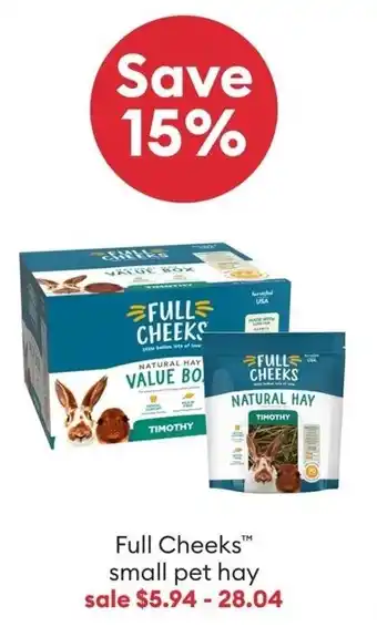 Petsmart Full Cheeks Small Pet Hay offer