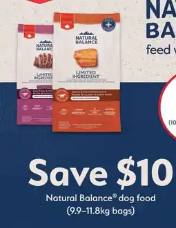 Petsmart Natural Balance Dog Food offer