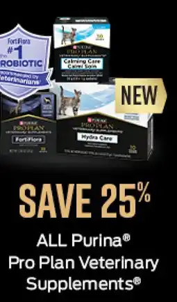 Petsmart All Purina Pro Plan Veterinary Supplements offer