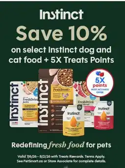 Petsmart Redefining fresh food for pets offer