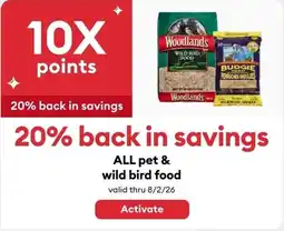 Petsmart All Pet & Wild & Wild Bird Food offer