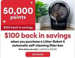 Petsmart Litter_Robot 4 Automatic Self-cleaning Litter Box offer