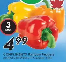 Safeway COMPLIMENTS Rainbow Peppers offer