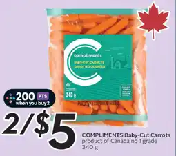 Safeway COMPLIMENTS Baby-Cut Carrots offer