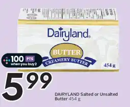 Safeway DAIRYLAND Salted or Unsalted Butter offer