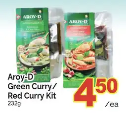 T&T Supermarket AROY-D GREEN CURRY/RED CURRY KIT offer