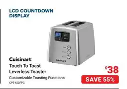 Visions Electronics Cuisinart Touch To Toast Leverless Toaster offer
