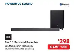 Visions Electronics Bar 5.1 Surround Soundbar offer