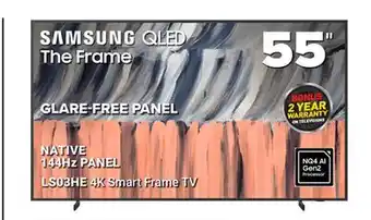 Visions Electronics SAMSUNG QLED The Frame offer