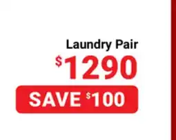 Visions Electronics Ge Appliances 4.4 Cu. Ft. Top Load Washer and 6.2 Cu. Ft Front Load Dryer Laundry Pair offer