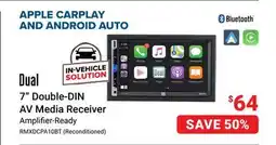 Visions Electronics Dual 7 Double-DIN AV Media Receiver offer