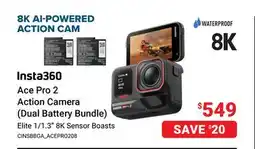 Visions Electronics Insta360 Ace Pro 2 Action Camera (Dual Battery Bundle) offer