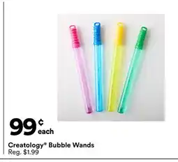 Michaels Creatology Bubble Wands offer