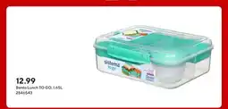 Staples Bento Lunch TO GO offer