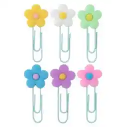 Staples Merangue Flower Paper Clips offer