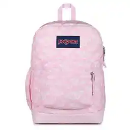 Staples Jansport Crosstown Plus Backpack - 26 L - Flutter by Pink Ice offer
