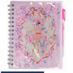 Staples Pep Rally Glitter Notebook & Pen - 5.9 W x 7.9 H - 40 Sheets - Bonjour Bestie offer