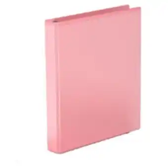 Staples 1 3-Ring Economy View Binder – Round Ring - Blush offer