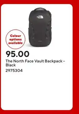 Staples The North Face Vault Backpack - Black offer